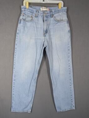 2007 Levi's 550 Relaxed Fit Light Wash Denim Jeans 32x29